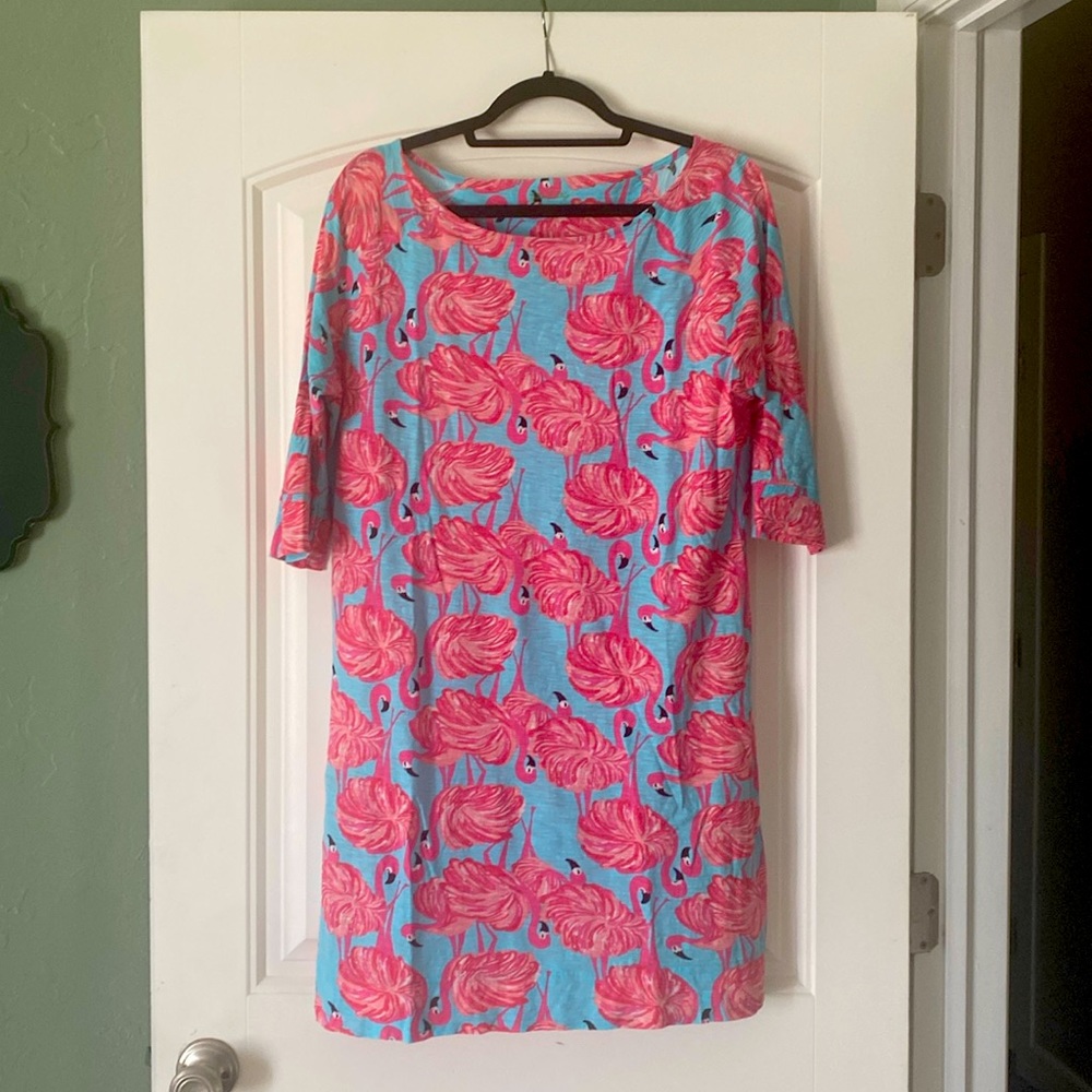 Lilly Pulitzer Flamingo Dress